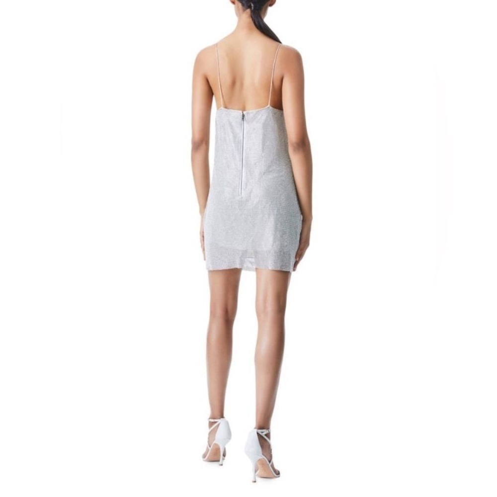 Alice + Olivia Harmony Chainmail Slip Dress - Picture 2 of 4